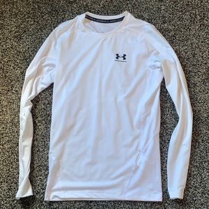 White under Armour Dri-fit long sleeve